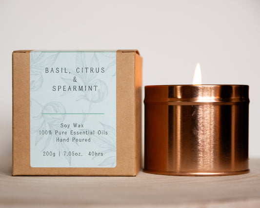 Basil, Citrus & Spearmint | ENERGISING