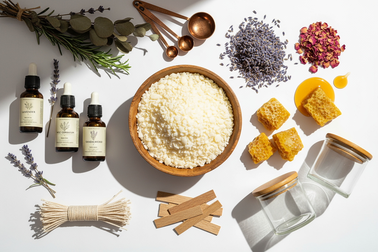 natural candle making ingredients